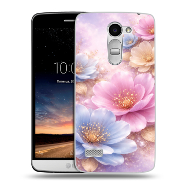Пластиковый чехол на LG Ray с принтом женский