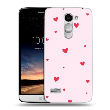 Пластиковый чехол на LG Ray с принтом для девочек