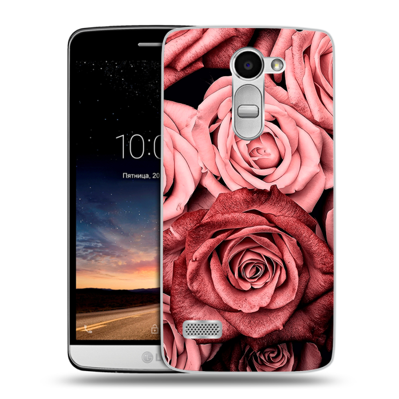 Пластиковый чехол на LG Ray с принтом Цветы розы Пластиковый чехол на LG Ray с принтом Цветы розы