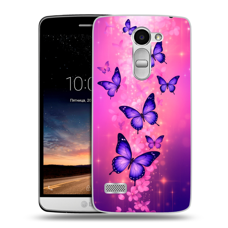 Пластиковый чехол на LG Ray с принтом Бабочки Пластиковый чехол на LG Ray с принтом Бабочки