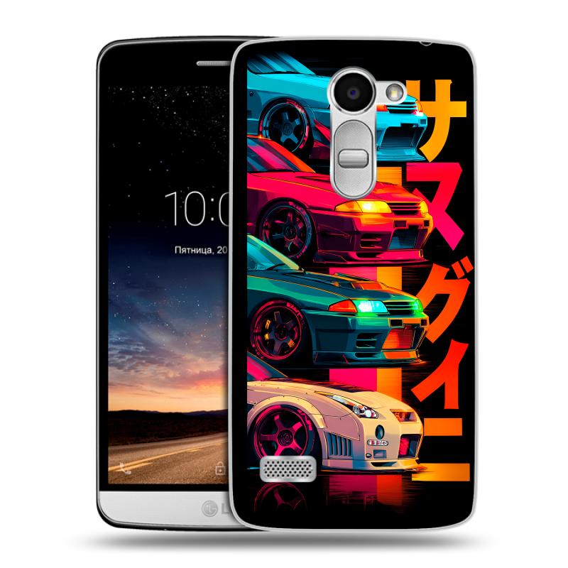 Пластиковый чехол на LG Ray с принтом Гоночные машины Пластиковый чехол на LG Ray с принтом Гоночные машины