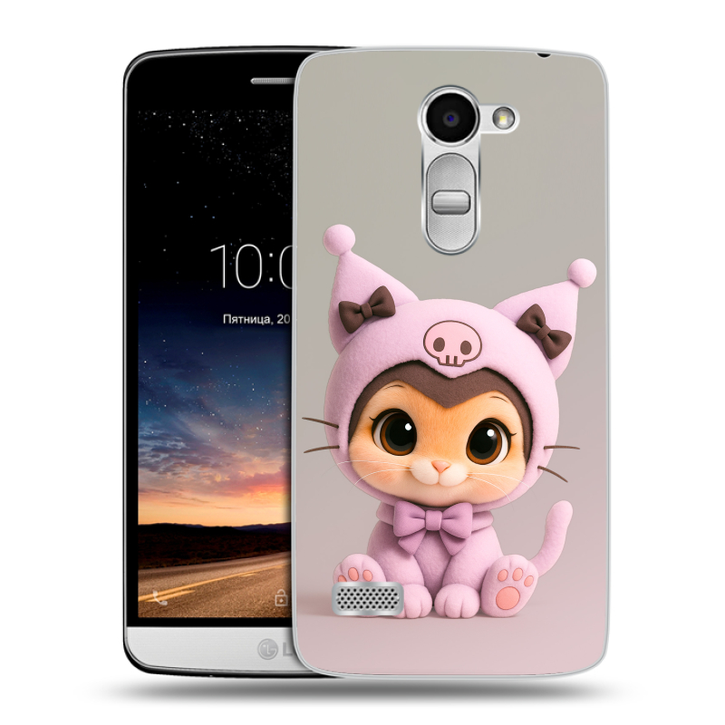 Пластиковый чехол на LG Ray с принтом Куроми Kuromi Пластиковый чехол на LG Ray с принтом Куроми Kuromi