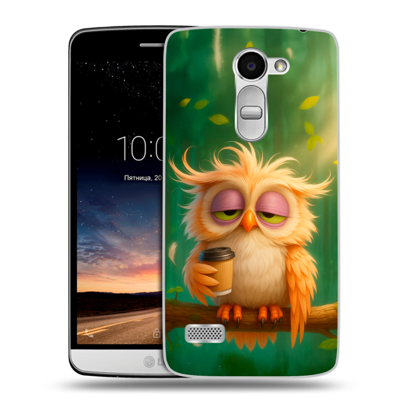 Пластиковый чехол на LG Ray с принтом сова Пластиковый чехол на LG Ray с принтом сова
