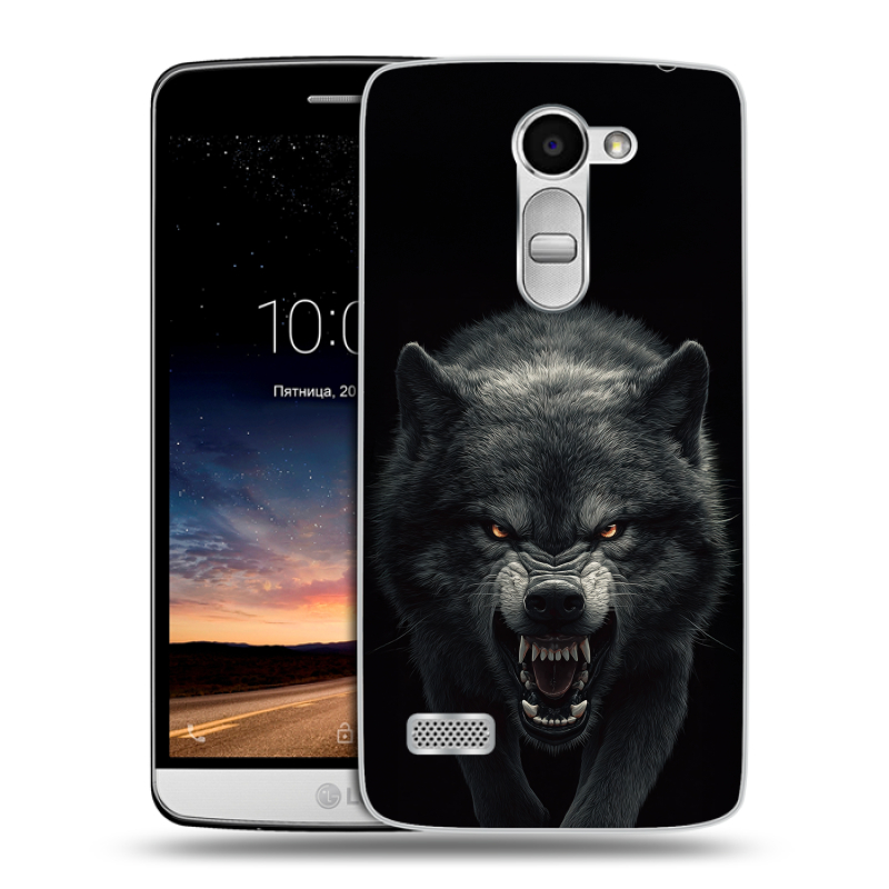 Пластиковый чехол на LG Ray с принтом Волк Пластиковый чехол на LG Ray с принтом Волк