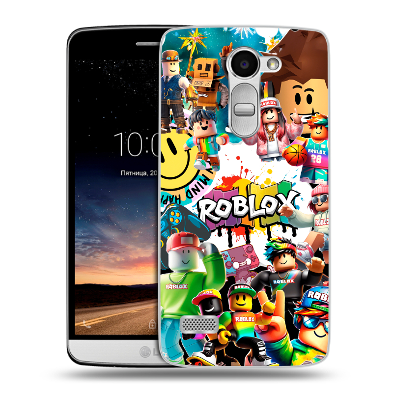 Пластиковый чехол на LG Ray с принтом Roblox Роблокс Пластиковый чехол на LG Ray с принтом Roblox Роблокс