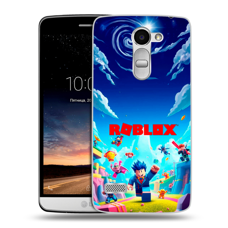 Пластиковый чехол на LG Ray с принтом Roblox Роблокс Пластиковый чехол на LG Ray с принтом Roblox Роблокс