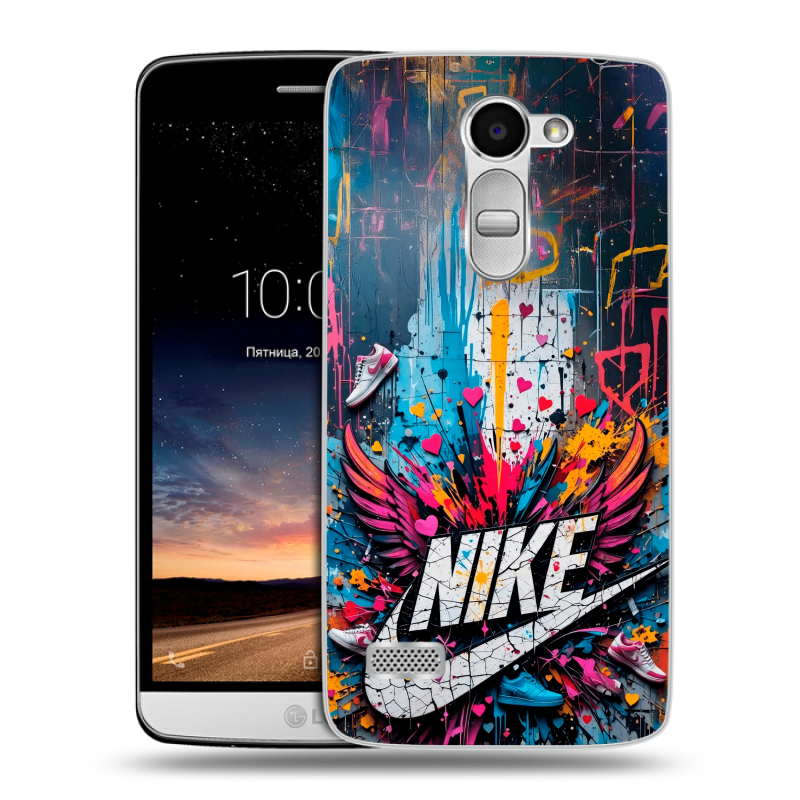 Пластиковый чехол на LG Ray с принтом Nike Найк Пластиковый чехол на LG Ray с принтом Nike Найк