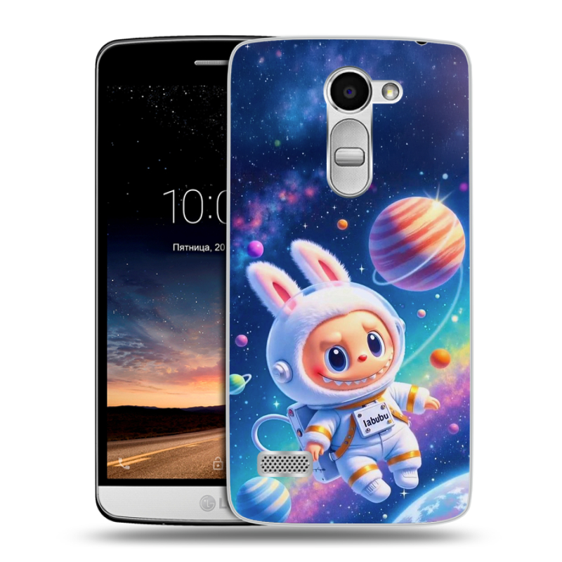 Пластиковый чехол на LG Ray с принтом Labubu Лабубу Пластиковый чехол на LG Ray с принтом Labubu Лабубу