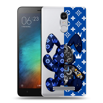 Пластиковый чехол на Xiaomi RedMi Note 3 с принтом Луи робот Пластиковый чехол на Xiaomi RedMi Note 3 с принтом Луи робот