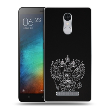 Пластиковый чехол на Xiaomi RedMi Note 3 с принтом Герб России Пластиковый чехол на Xiaomi RedMi Note 3 с принтом Герб России