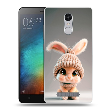 Пластиковый чехол на Xiaomi RedMi Note 3 с принтом Кролик Пластиковый чехол на Xiaomi RedMi Note 3 с принтом Кролик