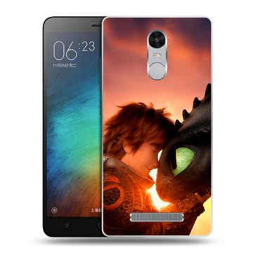 Пластиковый чехол на Xiaomi RedMi Note 3 с принтом Как приручить дракона Пластиковый чехол на Xiaomi RedMi Note 3 с принтом Как приручить дракона