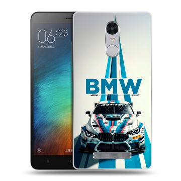 Пластиковый чехол на Xiaomi RedMi Note 3 с принтом БМВ BMW Пластиковый чехол на Xiaomi RedMi Note 3 с принтом БМВ BMW
