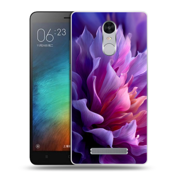 Пластиковый чехол на Xiaomi RedMi Note 3 с принтом женский цветы Пластиковый чехол на Xiaomi RedMi Note 3 с принтом женский цветы
