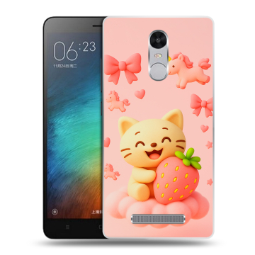 Пластиковый чехол на Xiaomi RedMi Note 3 с принтом для девочек Пластиковый чехол на Xiaomi RedMi Note 3 с принтом для девочек