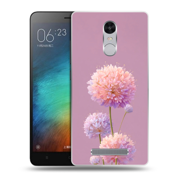 Пластиковый чехол на Xiaomi RedMi Note 3 с принтом Цветы Пластиковый чехол на Xiaomi RedMi Note 3 с принтом Цветы