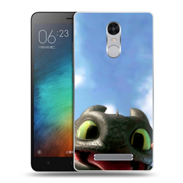 Пластиковый чехол на Xiaomi RedMi Note 3 с принтом Как приручить дракона Пластиковый чехол на Xiaomi RedMi Note 3 с принтом Как приручить дракона