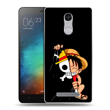 Пластиковый чехол на Xiaomi RedMi Note 3 с принтом One Piece Ван Пис