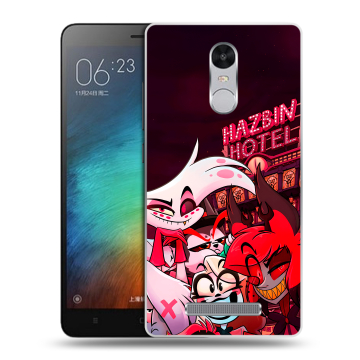 Пластиковый чехол на Xiaomi RedMi Note 3 с принтом Hazbin Hotel Отель Хазбин Пластиковый чехол на Xiaomi RedMi Note 3 с принтом Hazbin Hotel Отель Хазбин