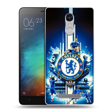 Пластиковый чехол на Xiaomi RedMi Note 3 с принтом Chelsea Челси