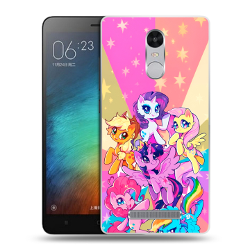 Пластиковый чехол на Xiaomi RedMi Note 3 с принтом My little pony Дружба чудо Пластиковый чехол на Xiaomi RedMi Note 3 с принтом My little pony Дружба чудо