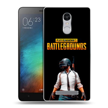 Пластиковый чехол на Xiaomi RedMi Note 3 с принтом PUGB ПАГБ Пластиковый чехол на Xiaomi RedMi Note 3 с принтом PUGB ПАГБ