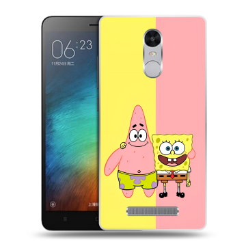 Пластиковый чехол на Xiaomi RedMi Note 3 с принтом Спанч боб Спанчбоб Пластиковый чехол на Xiaomi RedMi Note 3 с принтом Спанч боб Спанчбоб