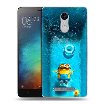 Пластиковый чехол на Xiaomi RedMi Note 3 с принтом Миньоны Пластиковый чехол на Xiaomi RedMi Note 3 с принтом Миньоны