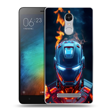 Пластиковый чехол на Xiaomi RedMi Note 3 с принтом IronMan Железный человек Пластиковый чехол на Xiaomi RedMi Note 3 с принтом IronMan Железный человек