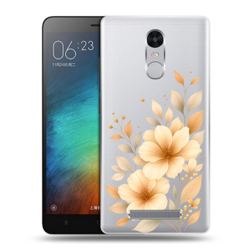 Пластиковый чехол на Xiaomi RedMi Note 3 с принтом для девушки
