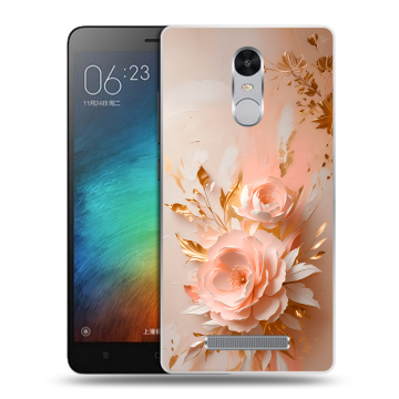 Пластиковый чехол на Xiaomi RedMi Note 3 с принтом женский
