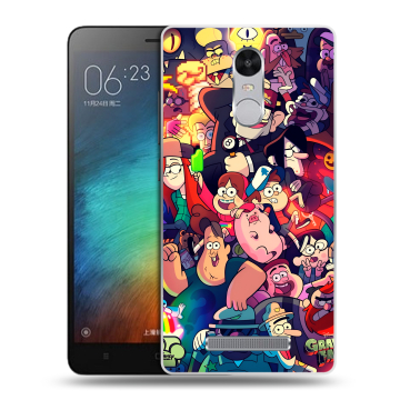 Пластиковый чехол на Xiaomi RedMi Note 3 с принтом Gravity Falls Гравити Фолз Пластиковый чехол на Xiaomi RedMi Note 3 с принтом Gravity Falls Гравити Фолз