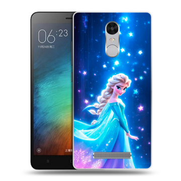 Пластиковый чехол на Xiaomi RedMi Note 3 с принтом Холодное сердце Frozen Пластиковый чехол на Xiaomi RedMi Note 3 с принтом Холодное сердце Frozen