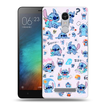 Пластиковый чехол на Xiaomi RedMi Note 3 с принтом Лило и Стич Пластиковый чехол на Xiaomi RedMi Note 3 с принтом Лило и Стич