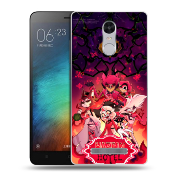 Пластиковый чехол на Xiaomi RedMi Note 3 с принтом Hazbin Hotel Отель Хазбин Пластиковый чехол на Xiaomi RedMi Note 3 с принтом Hazbin Hotel Отель Хазбин
