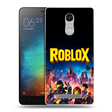 Пластиковый чехол на Xiaomi RedMi Note 3 с принтом Roblox Роблокс Пластиковый чехол на Xiaomi RedMi Note 3 с принтом Roblox Роблокс
