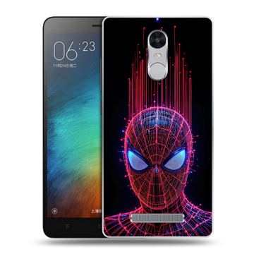 Пластиковый чехол на Xiaomi RedMi Note 3 с принтом Spiderman Человек паук Пластиковый чехол на Xiaomi RedMi Note 3 с принтом Spiderman Человек паук