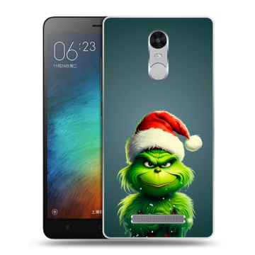 Пластиковый чехол на Xiaomi RedMi Note 3 с принтом Новый год