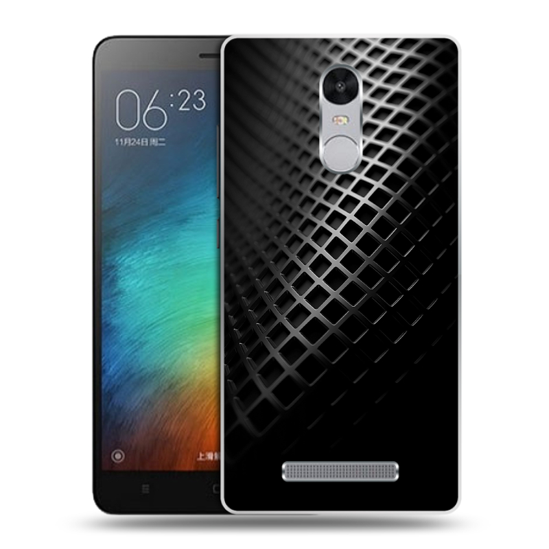 Пластиковый чехол на Xiaomi RedMi Note 3 с принтом Текстура металла Пластиковый чехол на Xiaomi RedMi Note 3 с принтом Текстура металла