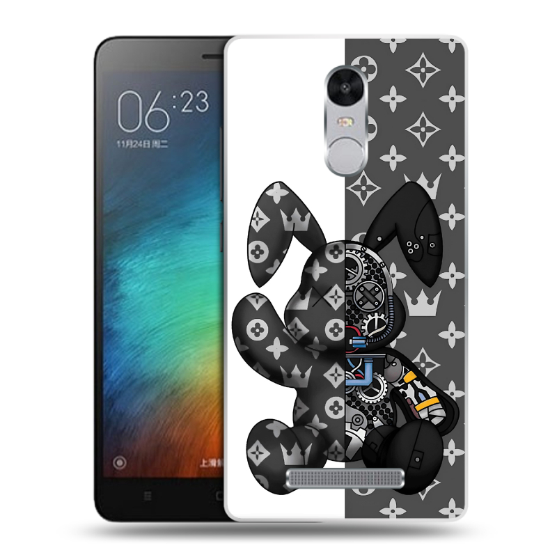 Пластиковый чехол на Xiaomi RedMi Note 3 с принтом Луи робот Пластиковый чехол на Xiaomi RedMi Note 3 с принтом Луи робот