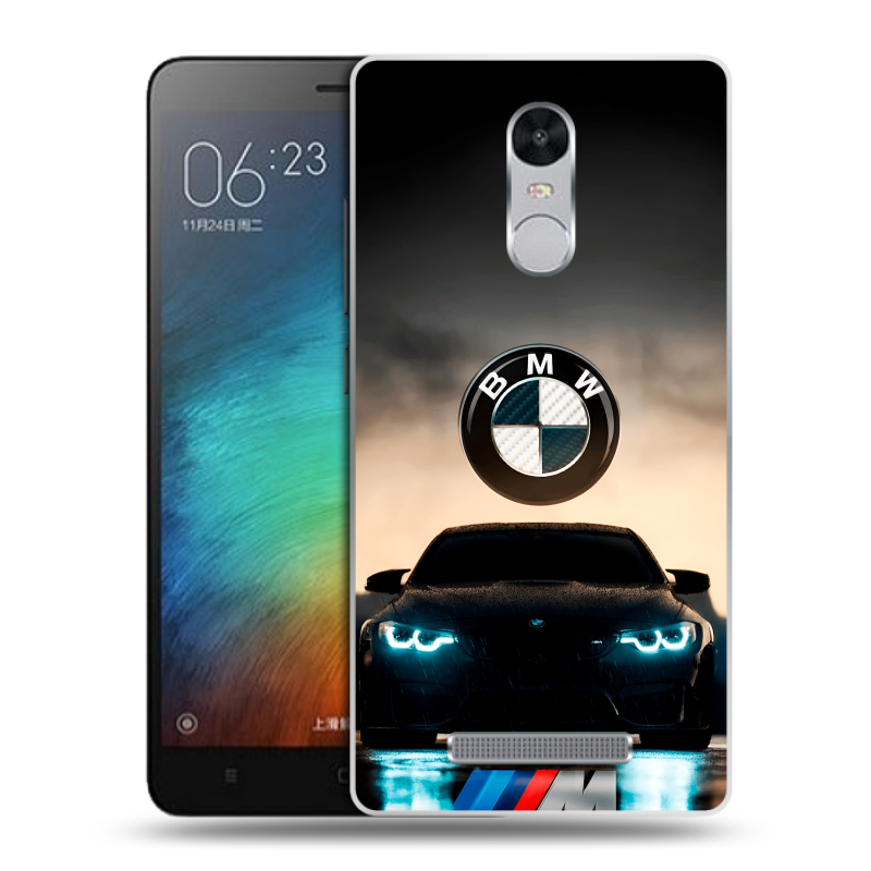 Пластиковый чехол на Xiaomi RedMi Note 3 с принтом БМВ BMW Пластиковый чехол на Xiaomi RedMi Note 3 с принтом БМВ BMW