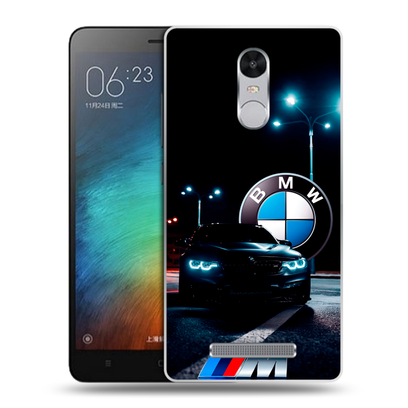 Пластиковый чехол на Xiaomi RedMi Note 3 с принтом БМВ BMW Пластиковый чехол на Xiaomi RedMi Note 3 с принтом БМВ BMW