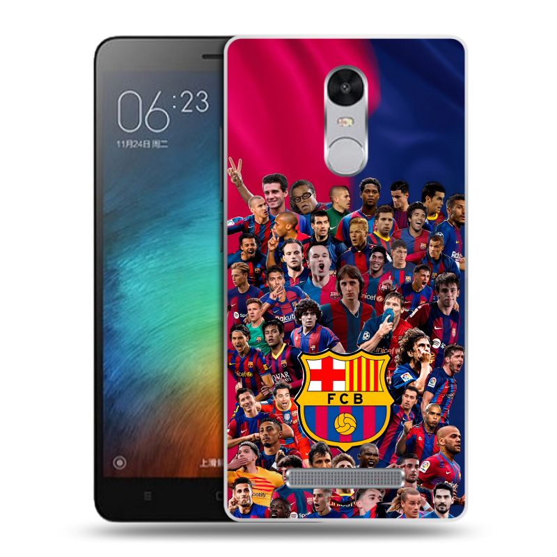 Пластиковый чехол на Xiaomi RedMi Note 3 с принтом Барселона Barcelona Пластиковый чехол на Xiaomi RedMi Note 3 с принтом Барселона Barcelona
