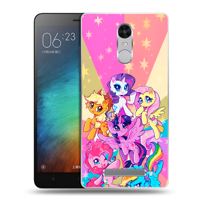 Пластиковый чехол на Xiaomi RedMi Note 3 с принтом My little pony Дружба чудо Пластиковый чехол на Xiaomi RedMi Note 3 с принтом My little pony Дружба чудо