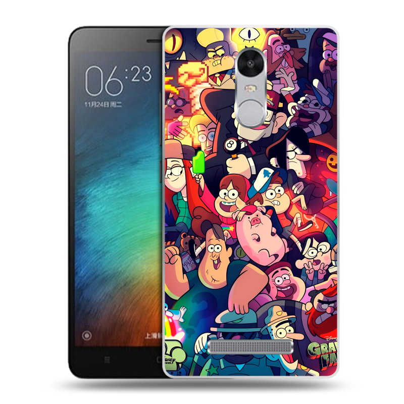 Пластиковый чехол на Xiaomi RedMi Note 3 с принтом Gravity Falls Гравити Фолз Пластиковый чехол на Xiaomi RedMi Note 3 с принтом Gravity Falls Гравити Фолз