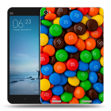 Силиконовый чехол на планшета Xiaomi Mi Pad 2 с принтом Конфеты