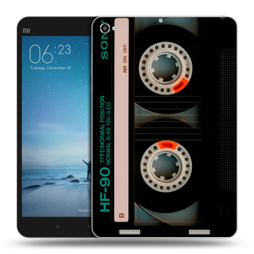 Силиконовый чехол на Xiaomi Mi Pad 2 с принтом Кассета