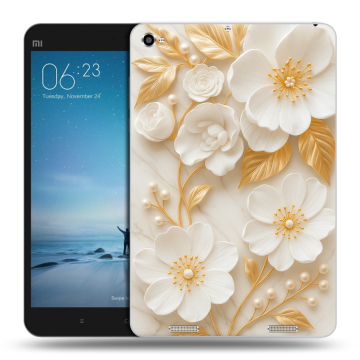 Силиконовый чехол на Xiaomi Mi Pad 2 с принтом Цветы