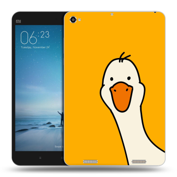 Силиконовый чехол на Xiaomi Mi Pad 2 с принтом Утка Силиконовый чехол на Xiaomi Mi Pad 2 с принтом Утка