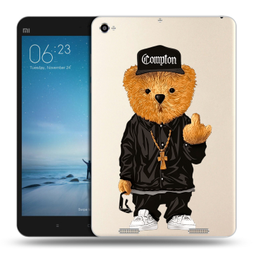 Силиконовый чехол на Xiaomi Mi Pad 2 с принтом Мишка